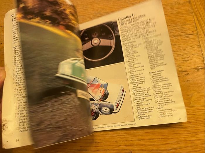 Vauxhall 1980 all model catalogue