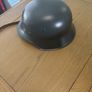 GERMAN ww2 stahlhelm replica with removable helmet cover ww2 memorabilia/collectible item/Airsoft helmet/ re-enactment piece/ collectible history item Image 6