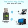 2 in 1 USB WiFi Bluetooth Wireless Adapter 600Mbps Dongle Dual Band 2.4G+5GHz High-Speed Network Card Receiver for PC Laptop Image 2