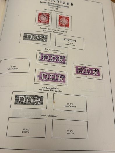 Stamp album GERMANY