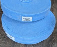 Underfloor heating edging strips