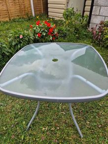 Garden table and chairs