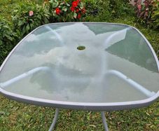 Garden table and chairs