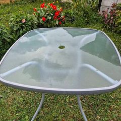 Garden table and chairs