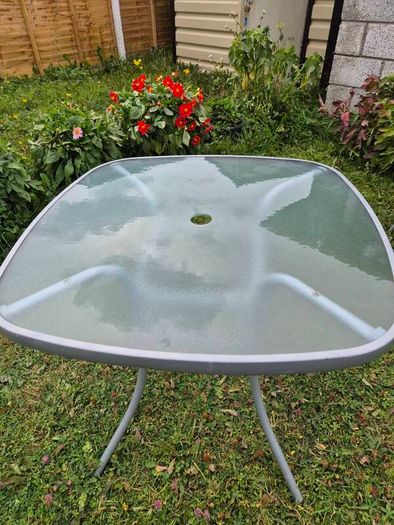 Garden table and chairs
