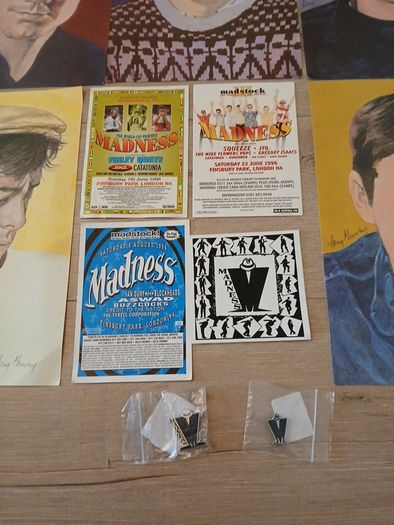 Madness Nutty Boys Ska Fan club lot