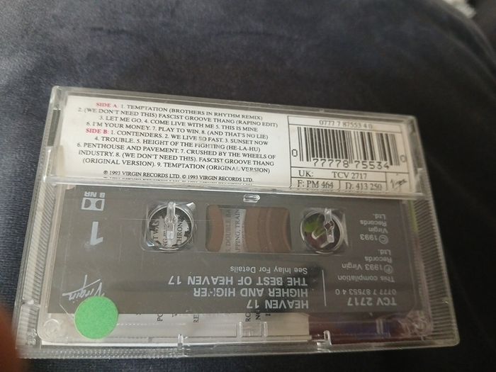 Heaven 17 Higher and Higher Cassette