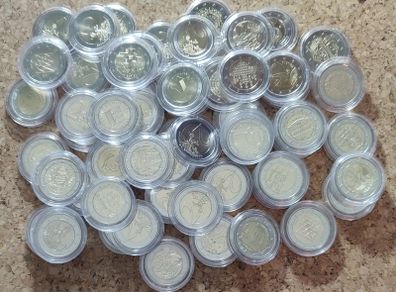 (3 for 10 Mix and Match) 2 Euro Commemorative Coins Over 100 Choices