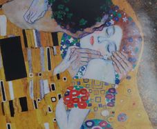 Klimt The Kiss poster