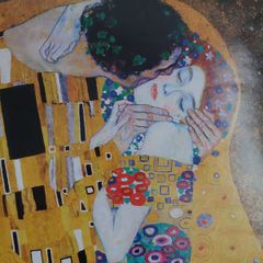 Klimt The Kiss poster