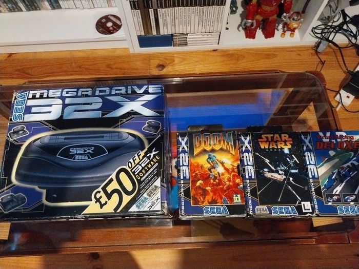 sega 32x plus 4 games