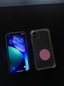 iphone 11 64Gb White Unlocked + cover case