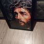 "Jesus: Sacrifice for all of us Limited Edition artist Andrea Di Martino A3 with frame read description Image 4