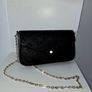 Louis Vuitton Pochette Felicie in Black Embossed Leather Image 2