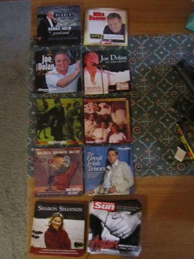 Box of 291 Promo CDs