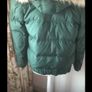 Juicy couture size medium hooded feather & down jacket detachable fur Image 8