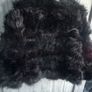 Black Fur Coat New Look Petite Image 7