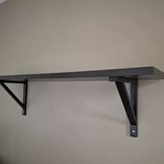 IKEA Wall Shelf - Black-Brown (119 x 28 cm)