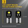 10Pcs W5W 168 194 T10 LED Canbus Light Bulbs 6000K WHite for Car Interior Dome Map Light Parking Lights Error Free 12V Image 2