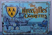 Repro Three Castles advertising sign