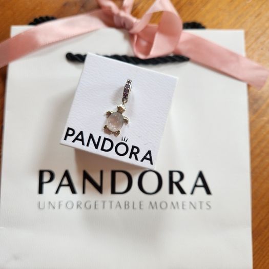 Pandora pink turtle charm (70eur in store)