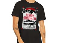 main image for ad Black Sabbath Kings Of Rock Festival Dalymount Park Dublin 1983 tee shirt