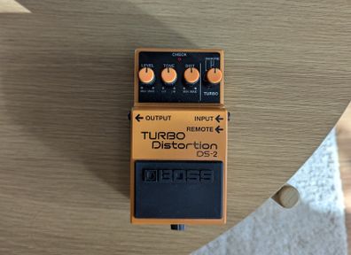 Boss DS-2 Turbo Distortion Guitar Pedal