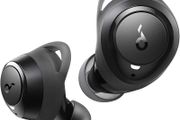 soundcore Wireless Earbuds, Bluetooth Earbuds, Powerful Customized Sound, 35H Playtime, Wireless Charging, USB-C Fast Charge, IPX7 Waterproof, Button Control, Commute, Sports