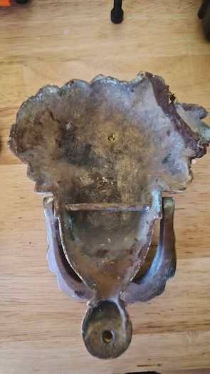 Brass door knocker