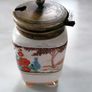 Antique Mustard Pot with Lid Image 3