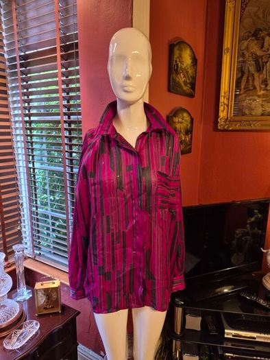 Ecam  blouse made in  Italy
