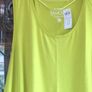 SAMOON. SALE.  Citronella basic vest top from Samoon  length is 33 inches.  Size 28 Image 7