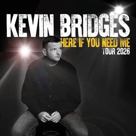 2 x Kevin Bridges Tickets - 3Arena - 6th November - Flat Seating