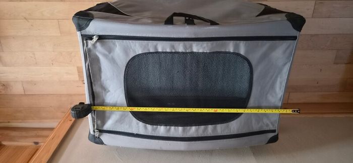 dog carrier and bed