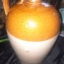 A Antique Stoneware Flagon or 1 Gallon Jug, likely dating from the 19th or early 20th century Image 4