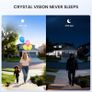 Doorbell Camera Wireless No Monthly Fee, 2K HD Video Doorbell with Chime, Smart AI Detection Instant Alert, 2-Way Talk, Clear Night Vision, Only 2.4GHz WIFI, Works with Alexa, White Image 2