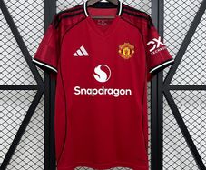 Man united home and away jerseys 25/26