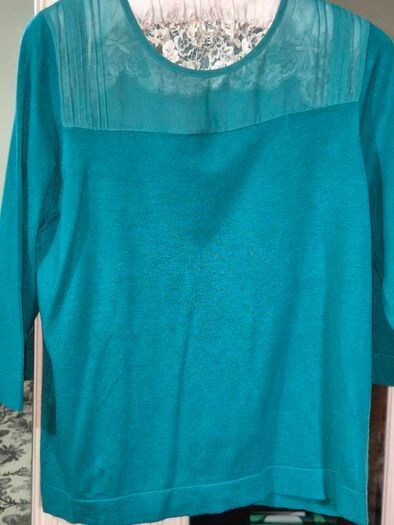 Per Una Jade Green Top , UK 16 / EU 44
