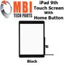 iPad 9 Touch Screen Digitizer Glass Home Button iPad 9th Generation Black Image 3