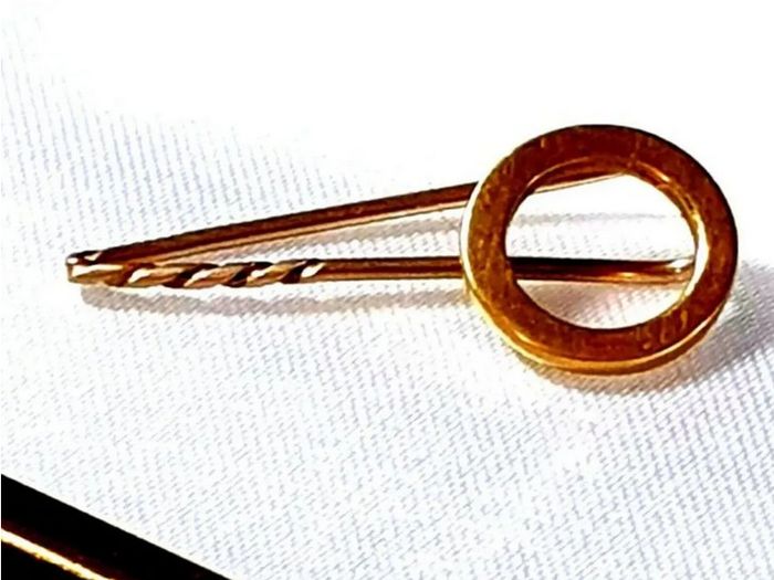 Vintage 9ct Gold Tie Pin