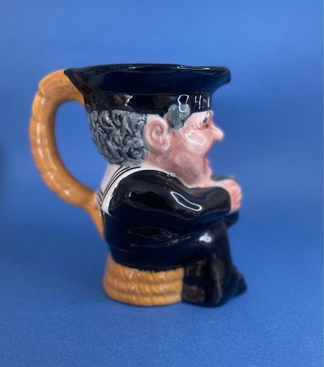 Vintage Shorter and Son China Sailor Character Jug