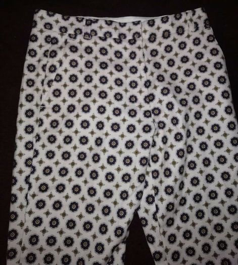 River Island Ladies Pants Trousers UK6 Eur32 Floral Excellent Condition Cotton