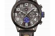 Tommy Hilfiger Mens Watch 1791051 Black Leather - Warranty - Free Delivery
