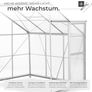 Aluminium Lean-To Greenhouse Side Greenhouse Image 3