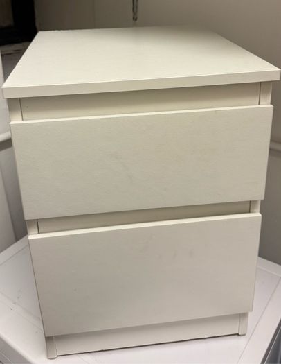 Bedside table IKEA white