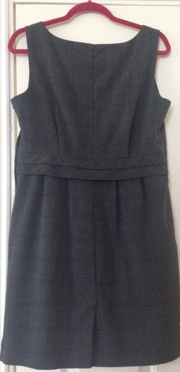 Grey checked dress from Next