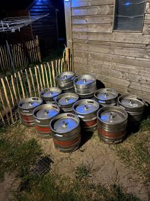empty kegs