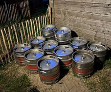 empty kegs
