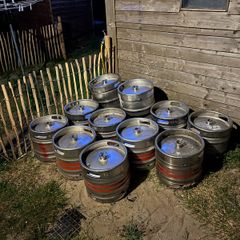 empty kegs