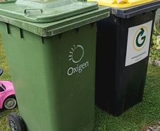 wheelie bins